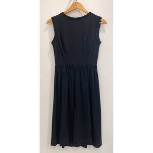 🖤 Vintage 1950s Lanz Originals x Marshall Field & Co. Black Sleeveless Dress